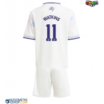 Otroški Nogometni dresi Aston Villa Ollie Watkins #11 Tretji 2025-26 Kratek Rokav (+ Kratke hlače)